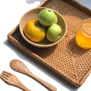 Handwoven Ketak Fruit Basket
